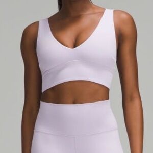 Lilac lululemon Align™ V-Neck Bra